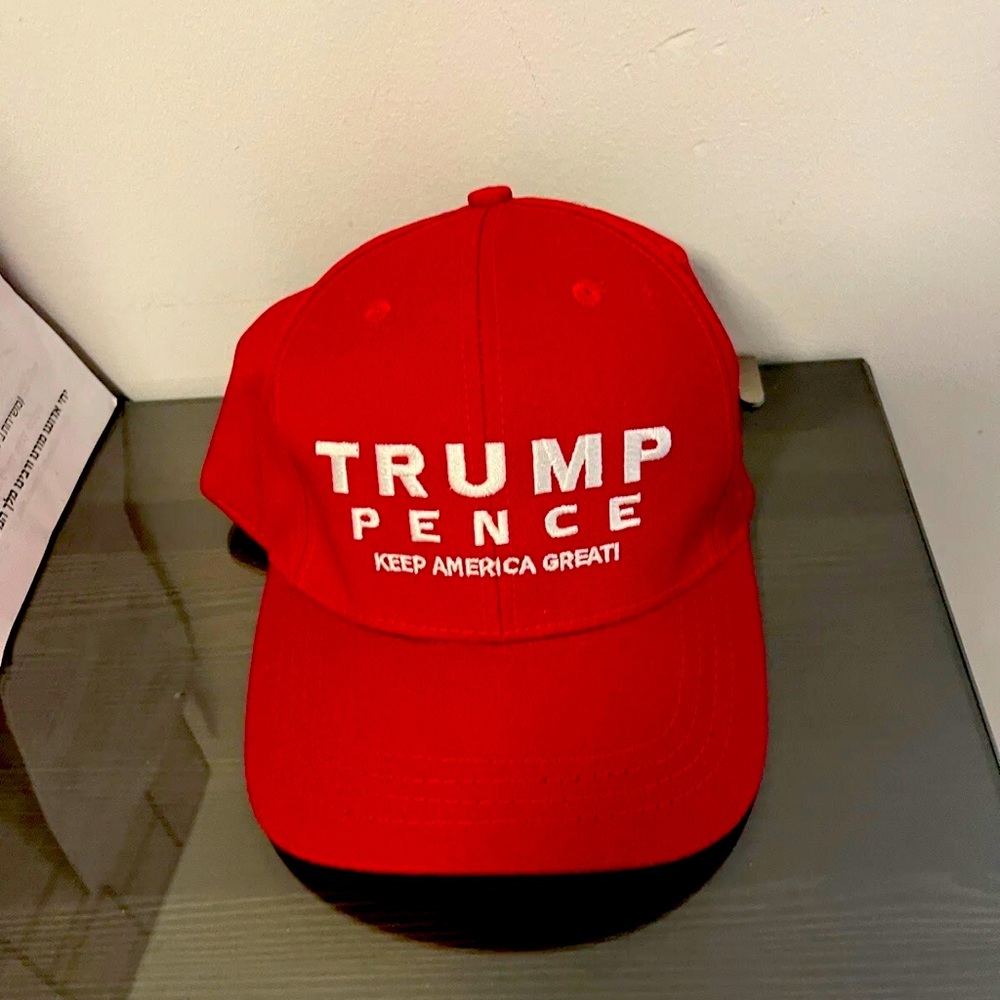 Cali Fame Donald Trump Mike Pence 2020 Keep American Great Again Hat RARE